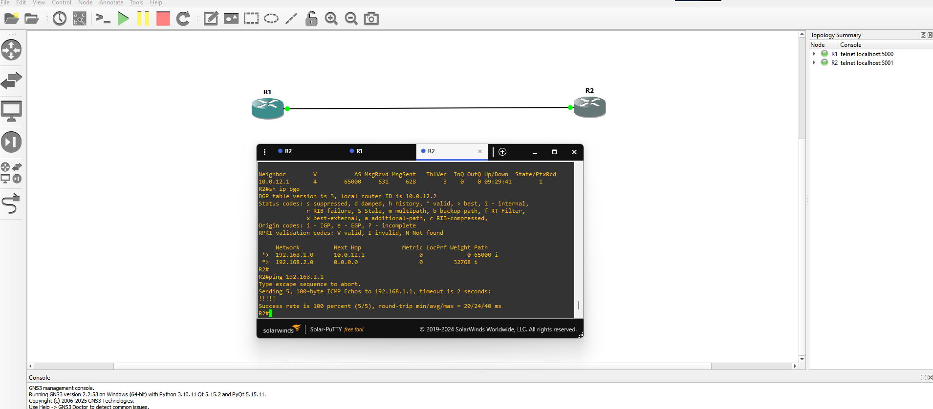 BGP Project