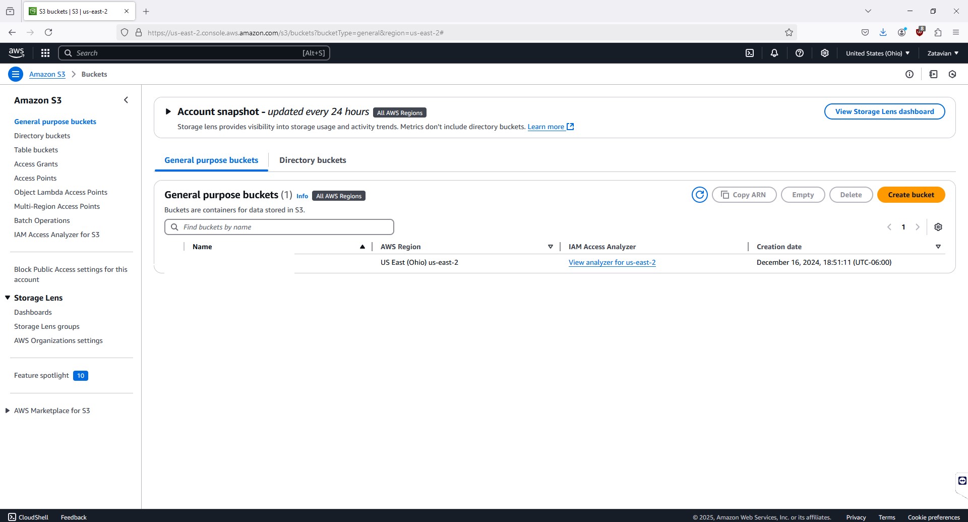 Static Website Screenshot
